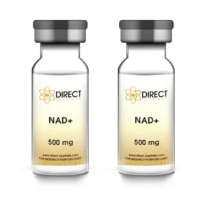 Buy NAD+ India 500mg Vial Twin Pack from Direct Peptides
